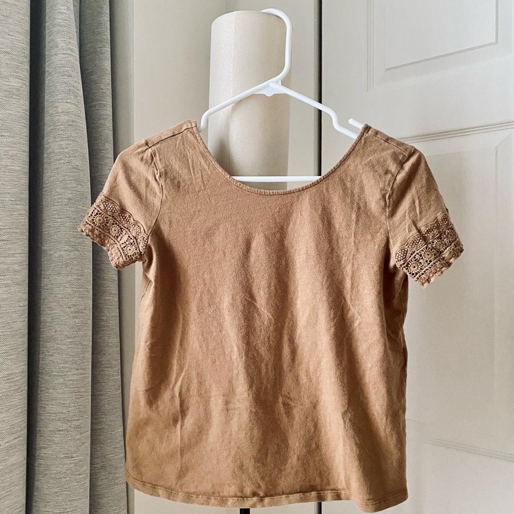 T-shirt Sezane Camel